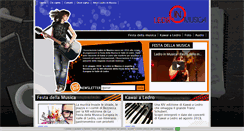 Desktop Screenshot of ledroinmusica.it